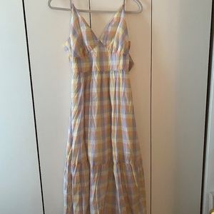 Summer Dress- Plaid